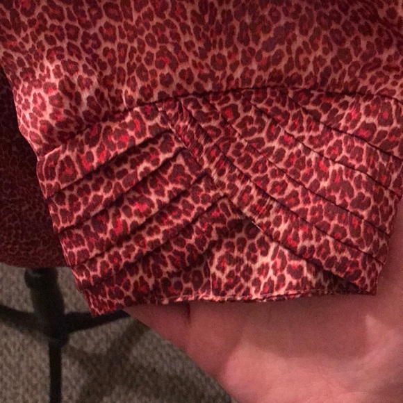 Pink Leopard Print Top - Picture 2 of 2